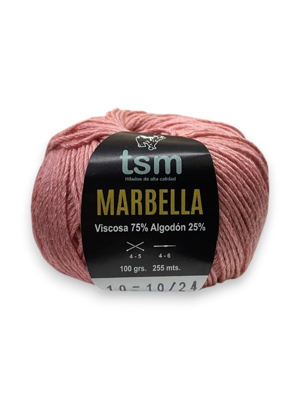 Producto - HILADO MARBELLA x 100 GRS - 10 ROSA VIEJO
