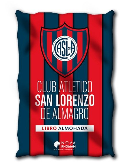 Producto - SAN LORENZO DE ALMAGRO - LIBRO ALMOHADA PRODUCTO OFICIAL