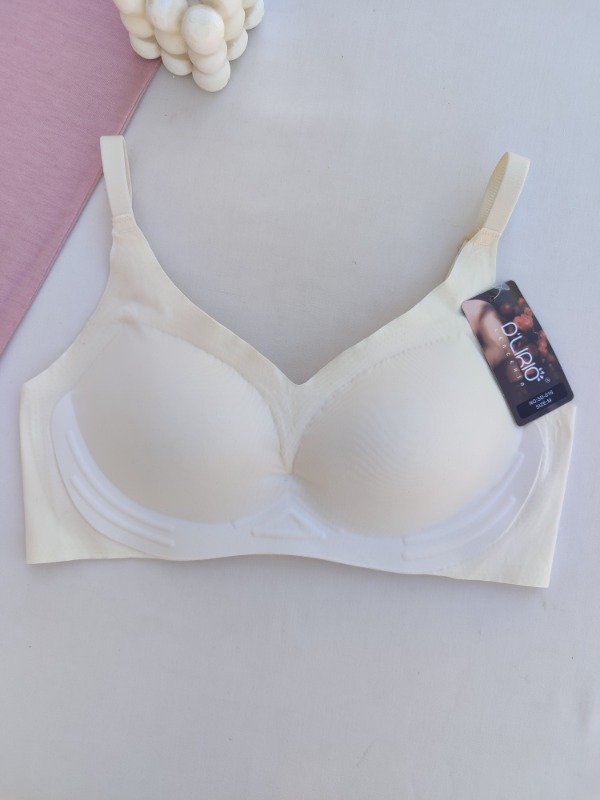 Producto - Corpiño sin costuras bretel fino natural