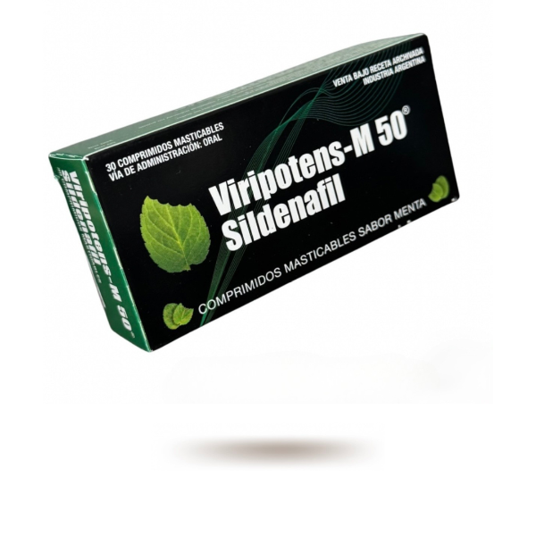 Producto - VIRIPOTENS 50 MG X 30 COMP. MASTICABLE - 0