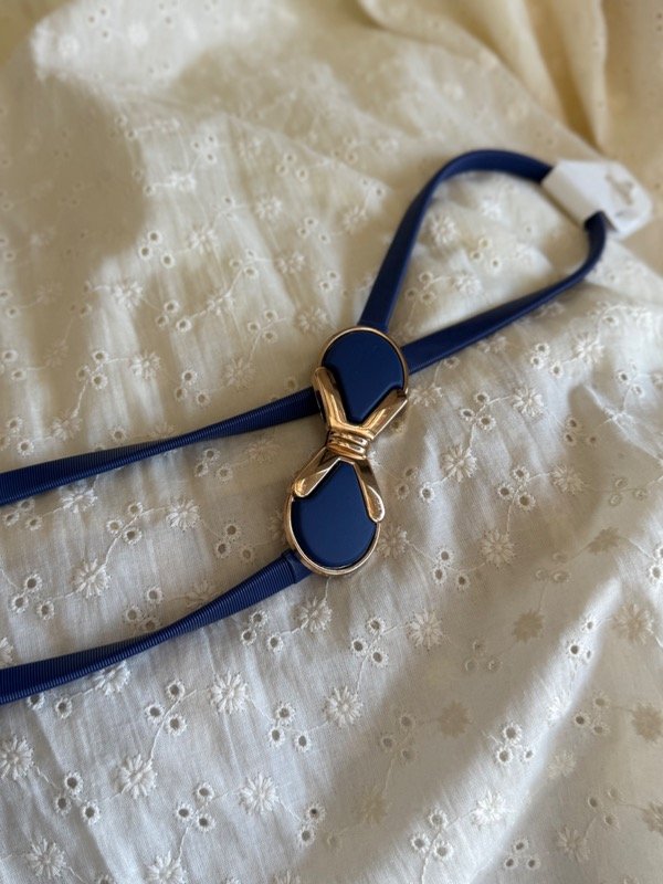Producto - Cinto moño azul