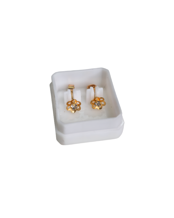 Producto - Abridores Oro Golfi Florecilla Blanca