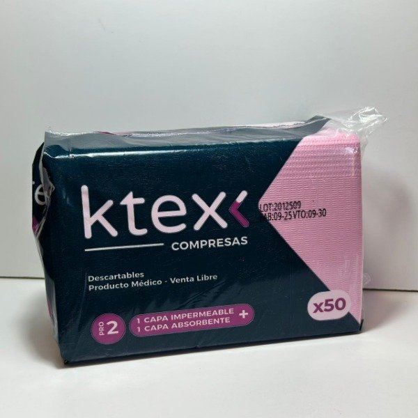 Producto - COMPRESAS X50u - KTEX