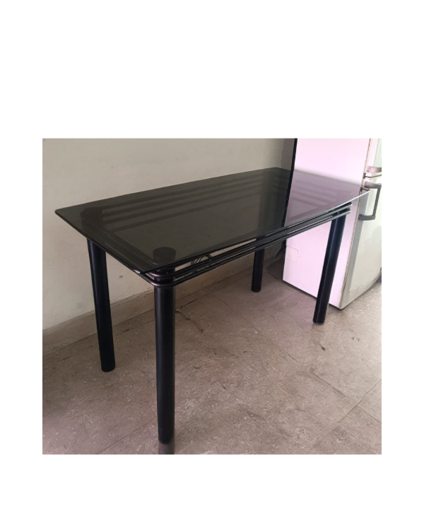 Producto - Mesa de vidrio y patas de caño  / 160x80
