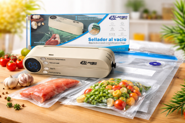 Producto - sellador al vacio recargable incluye una bolsa MC8804