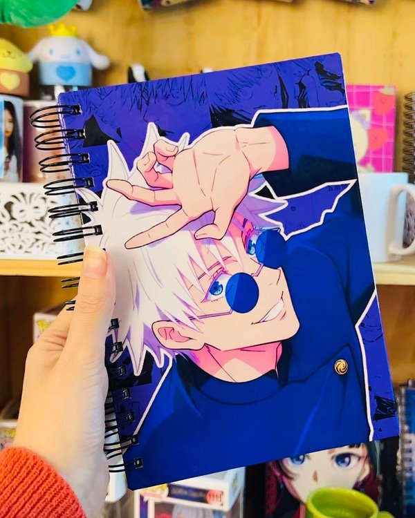 Producto - CUADERNO GOJO SATORU A5 TAPA DURA