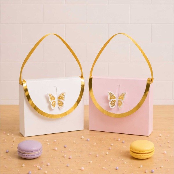 Producto - Box Cartera Blanca 23x9x15