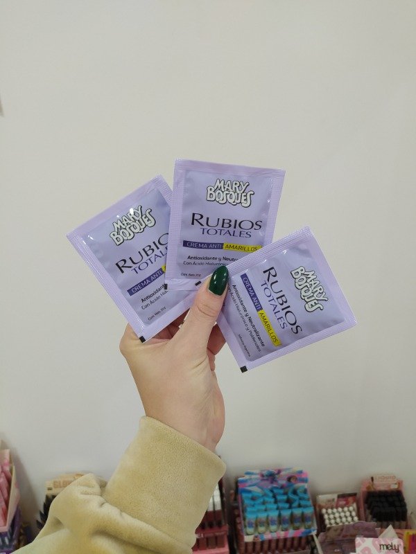Producto - Mascarillas Mary bosques rubios totales anti amarillo