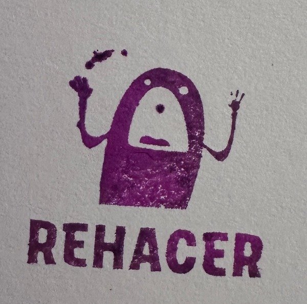 Producto - Sello para corrección: rehacer