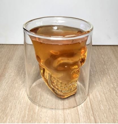 Producto - Vaso Calavera Cristal