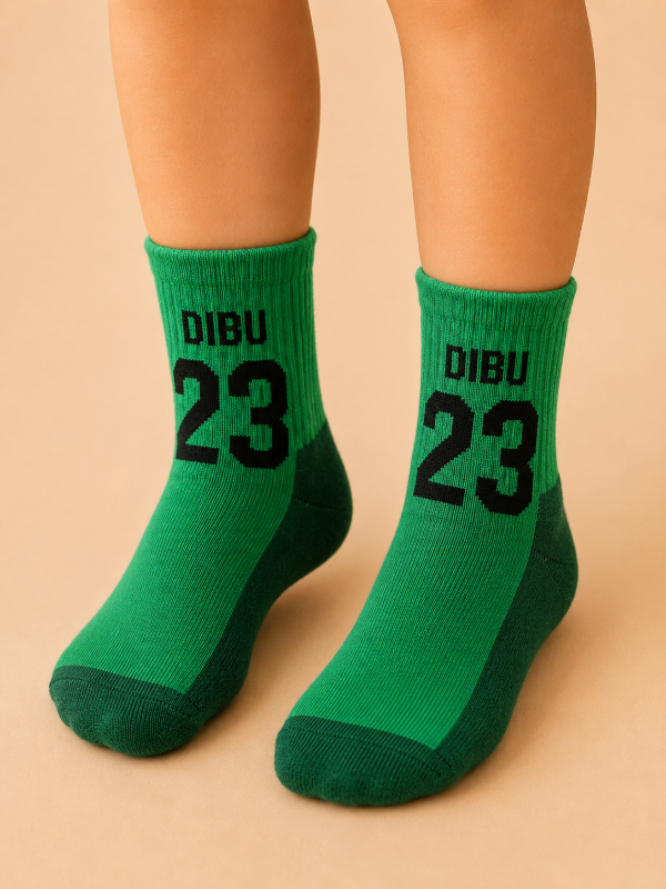 Producto - MEDIAS INFANTILES PM DIBU VERDE