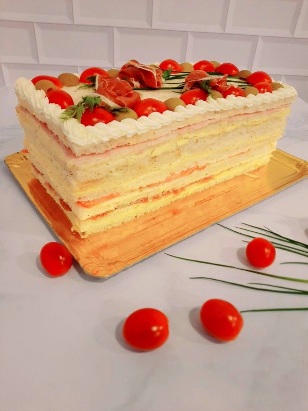 Torta de Sándwiches de Miga (a pedido, 48hs de anticipación) Cooking Time