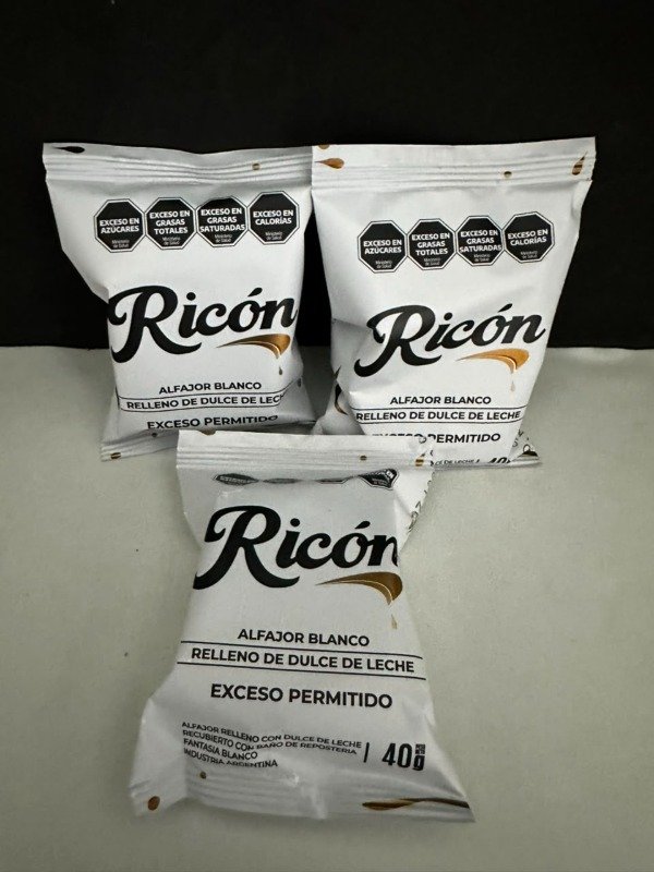Producto - Mini alfajor Ricón Blanco