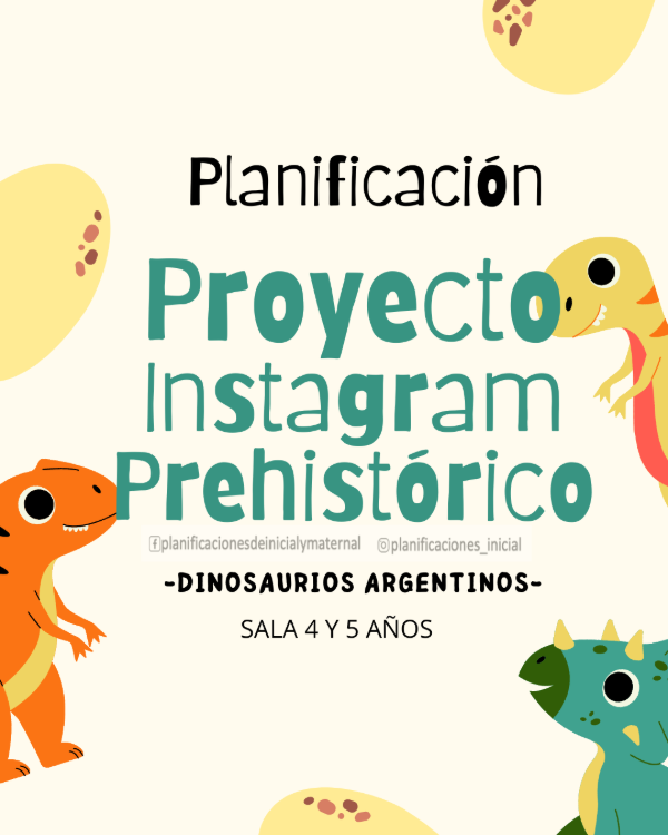 Producto - Proyecto "El Instagram Prehistórico"