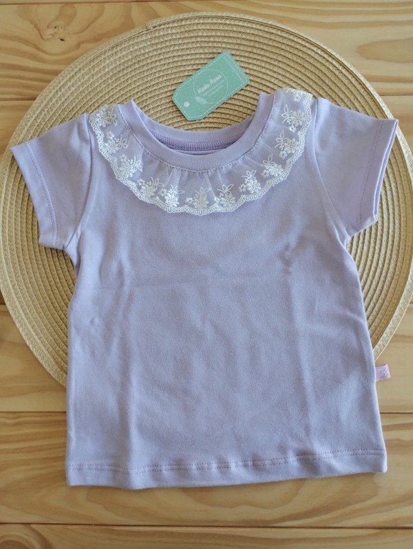 Producto - Remera con puntilla