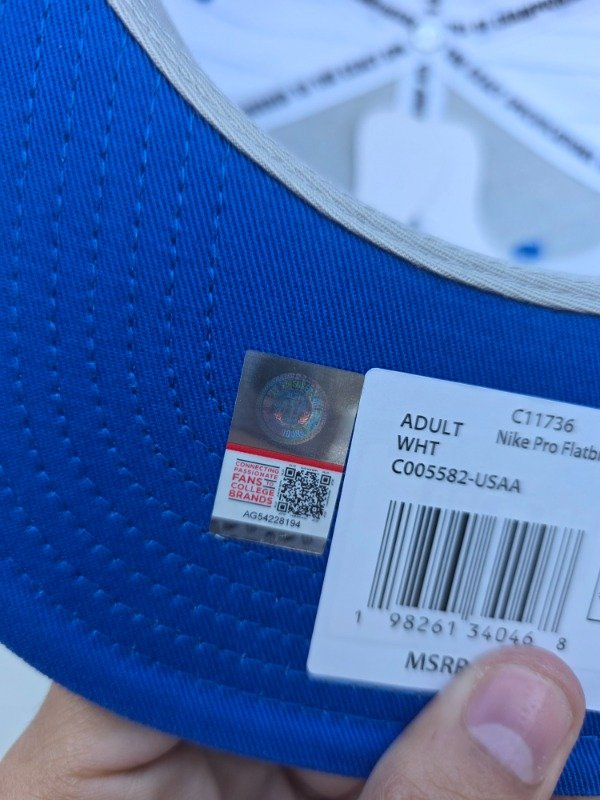 Air force falcons NCAA Nike pro snapback stripes 2026 — imagen 9