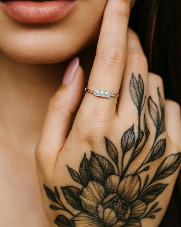 Producto - Anillo de PLata 925 - Cintillo con rectángulo de cubic
