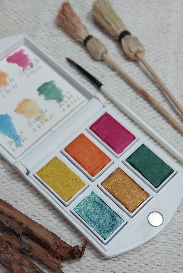 Producto - ACUARELA SÓLIDA METALIZADA - FULL PAN - 1