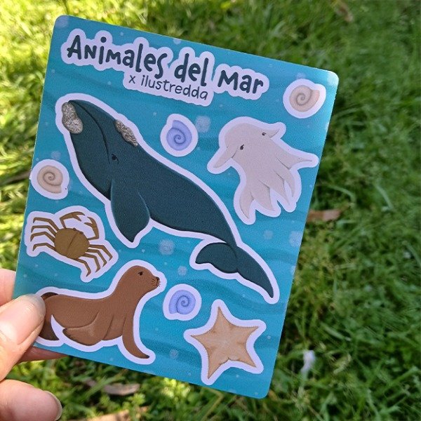 Producto - Planchita - Animales del mar