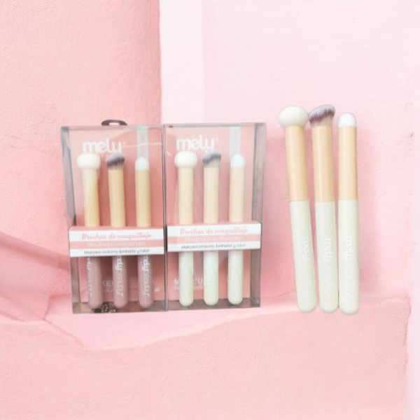 Producto - SET X3 BROCHAS - MELY