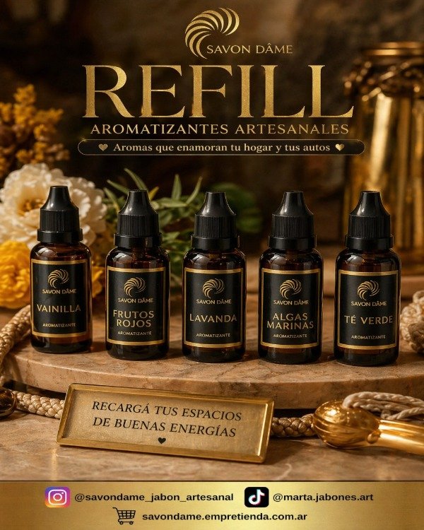 Producto - REFILL   Recargá el Aroma, Reviví el Espacio