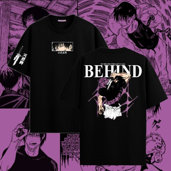 Producto - REMERA NEGRA TOJI FUSHIGURO