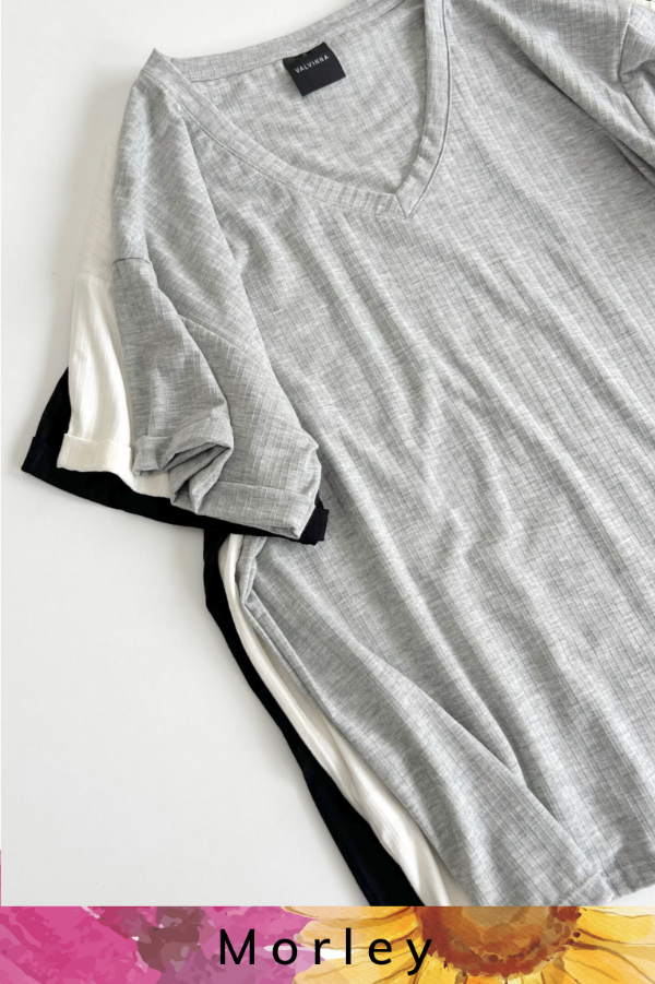 Producto - Último! Remera Gris - Talle 6 amplio