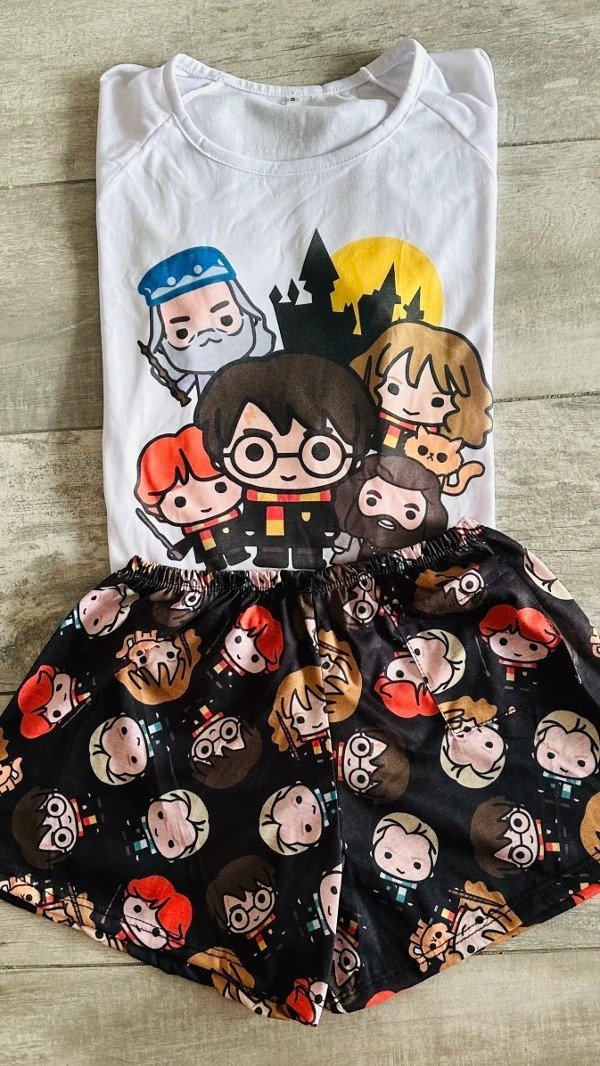 Producto - Pijama Corto Harry Potter Equipo