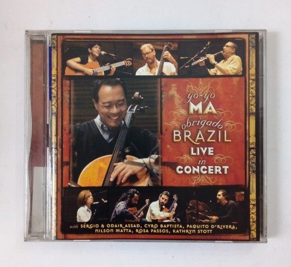 Producto - Obrigado Brazil Live in concert - Yo Yo Ma - Sony 2004 - CD+DVD