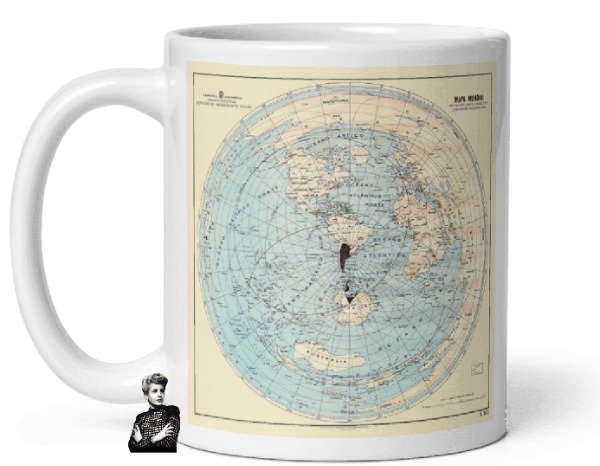 Producto - Mapa Argentina en el centro - Servicio de Hidrografía Naval