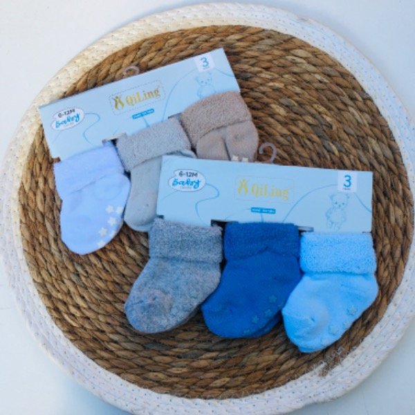 Producto - Docena Medias Suave Textura Varon