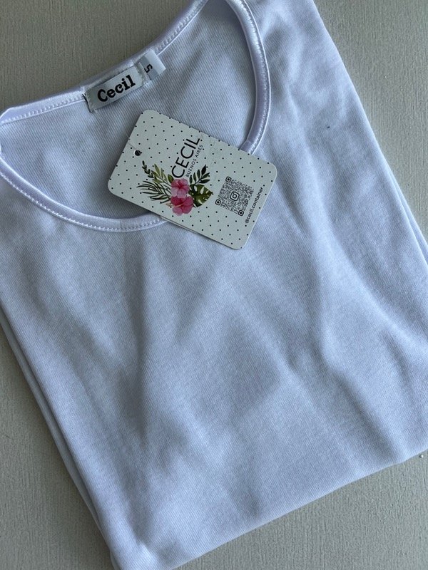 Producto - CAMISETA MANGA LARGA CUELLO REDONDO CON RASO ART 605 MUJER