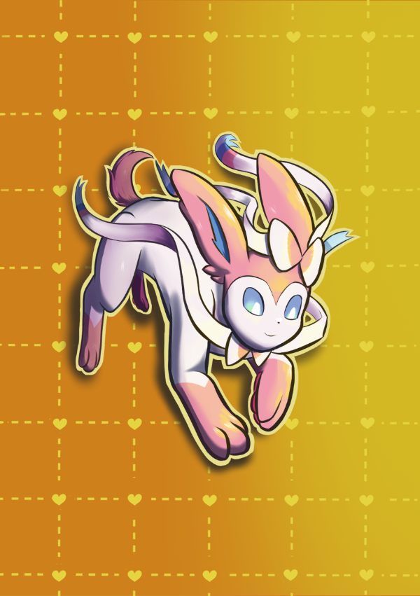 Producto - Mini poster Sylveon