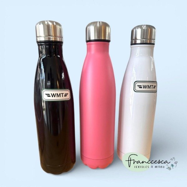 Producto - Botella de Acero con Tapa a Rosca 500 ml