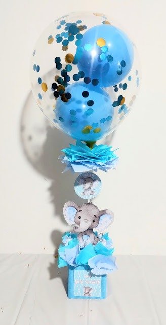 Producto - centro de mesa elefante con globos