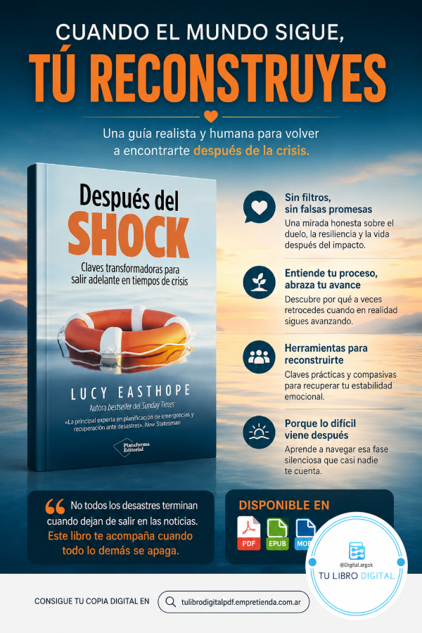 Producto - DESPUÉS DEL SHOCK Lucy Easthope