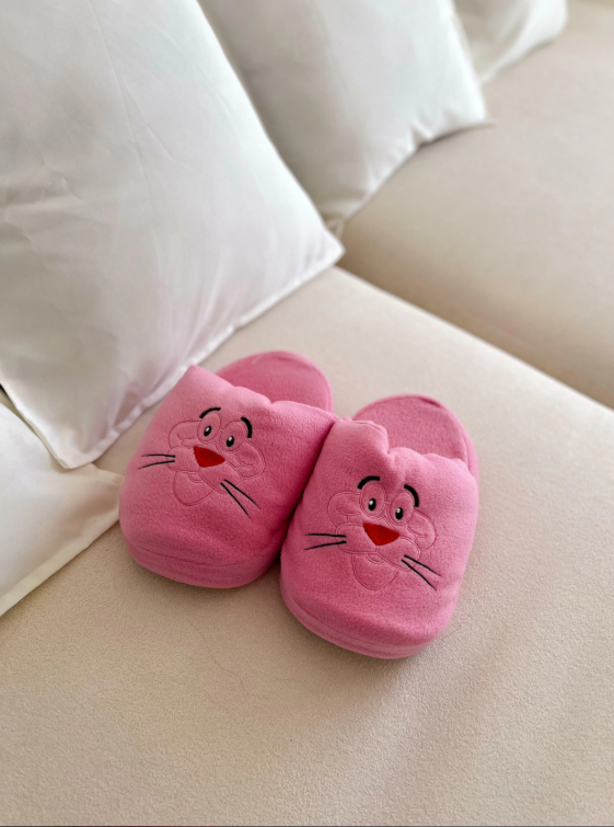 Producto - Pantuflon Pantera Rosa