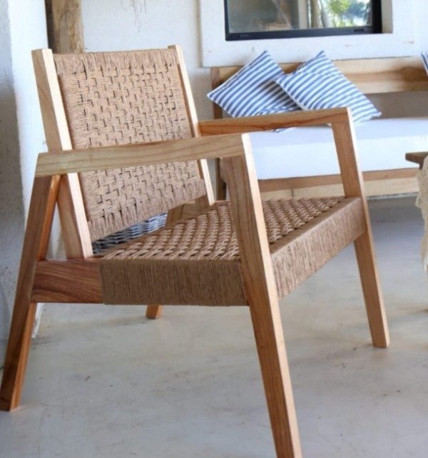 Producto - Sillón Skandi Luz - Paraíso Tejido