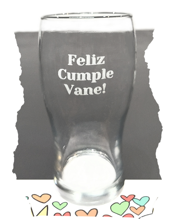 Producto - Vaso pinta feliz cumple