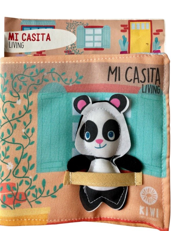 Producto - Libro de tela Mi Casita: Living