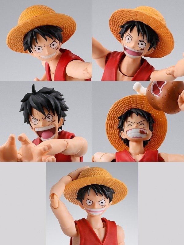 Producto - One Piece Monkey D Luffy Romance Dawn SH Figuarts OUTLET - 1