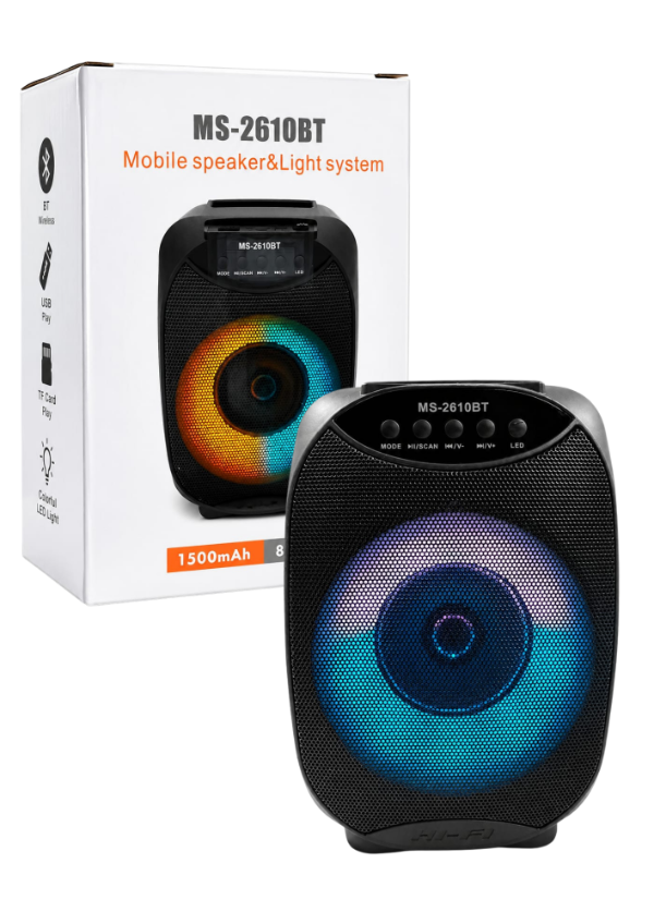 Producto - PARLANTE 1500mAh MS-2610BT