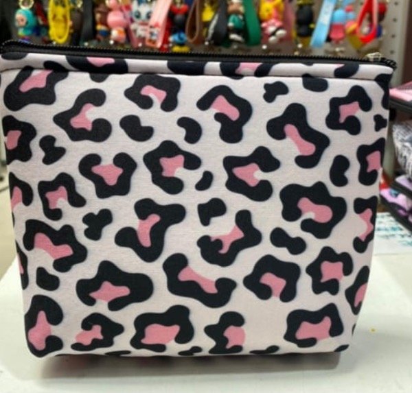 Producto - Neceser chicos animal print rosa