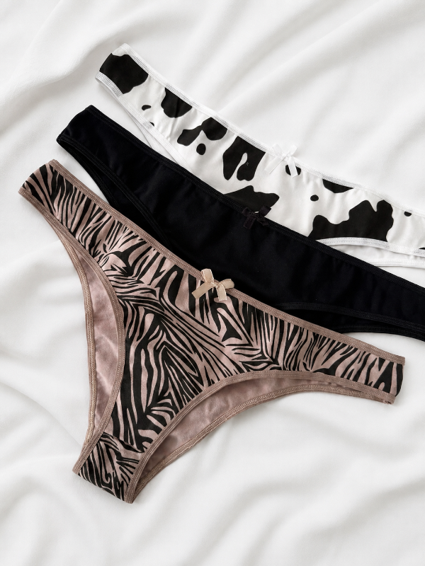 Producto - Pack x3 vedetina algodón print L/XL