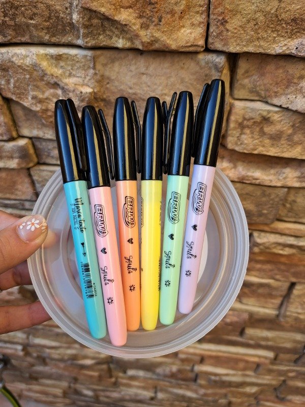 Producto - Resaltador pastel BRW