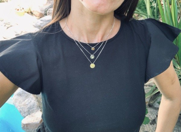 Producto - Collar triple con CIRCULOS