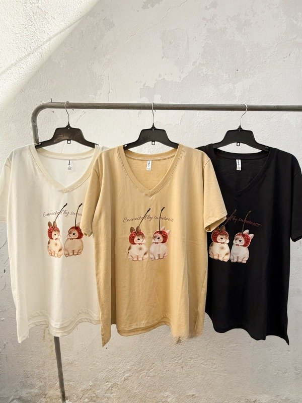 Producto - Remera CONEJOS - algodón