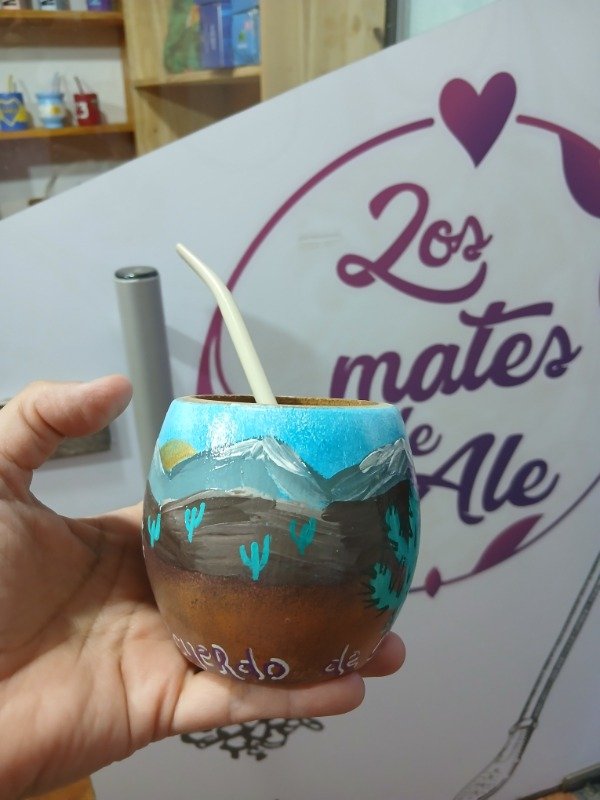 Producto - Mate "PAISAJE DE CHILECITO" - 2