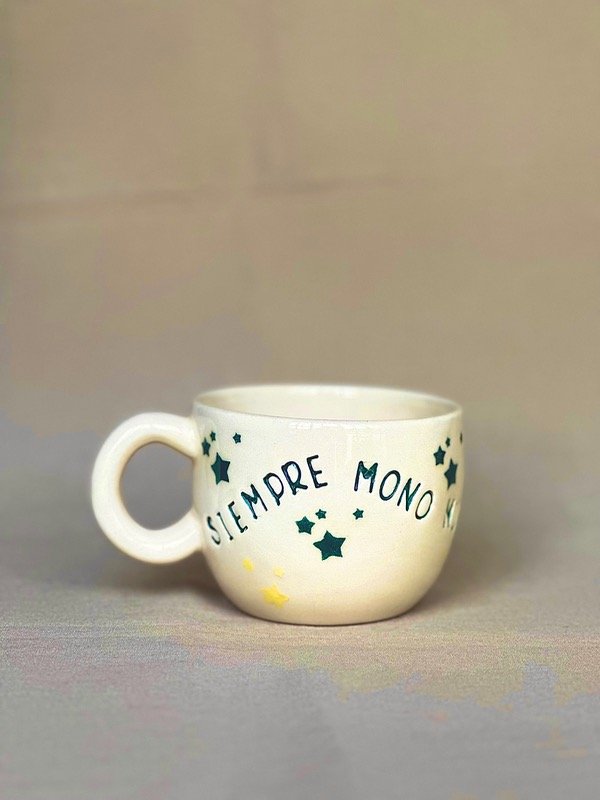 Producto - Tazones artesanales- Boca- Siempre mono