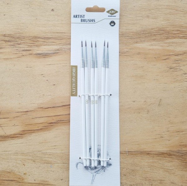 Producto - Pinceles LINER x6Uni. White